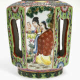 Ein Paar sog. "Revolving Vases". China, wohl um 1900 - Foto 4