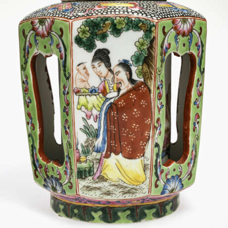 Ein Paar sog. "Revolving Vases". China, wohl um 1900 - Foto 4