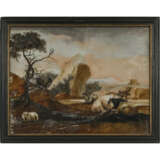 Two reverse glass paintings. probably Italy, 18th century - фото 2