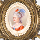 Miniatur: Damenporträt auf Porzellan im - фото 2