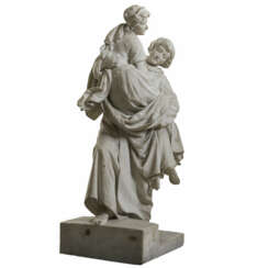 Ekkehard and Hadwig. Johann Christian Hirt (1836 Fürth - 1897 Munich), after 1855