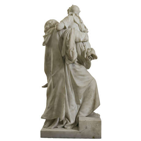 Ekkehard and Hadwig. Johann Christian Hirt (1836 Fürth - 1897 Munich), after 1855 - photo 3