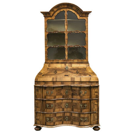 Vitrinenaufsatzkommode. Barockstil - Foto 1