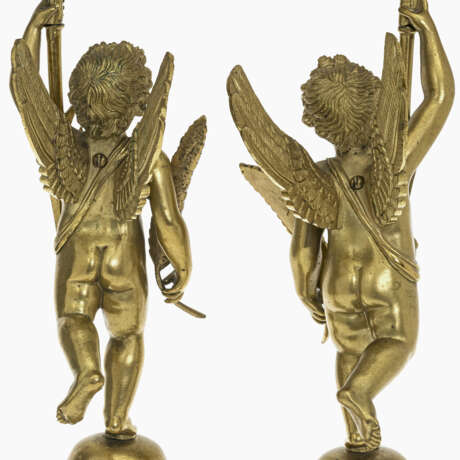 A pair of two-light girandoles. Antoine-André Ravrio (1759-1814), zugeschr., um 1809 - photo 1
