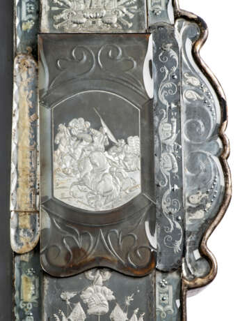 A MONUMENTAL GERMAN ETCHED-GLASS PIER MIRROR - photo 4