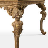 A PAIR OF GEORGE I GILT-GESSO AND SPECIMEN MARBLE SIDE TABLES - Foto 6