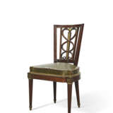 A SUITE OF LATE LOUIS XVI ORMOLU-MOUNTED MAHOGANY SEAT FURNITURE - photo 3