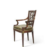 A SUITE OF LATE LOUIS XVI ORMOLU-MOUNTED MAHOGANY SEAT FURNITURE - photo 6