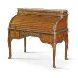 A LOUIS XVI ORMOLU-MOUNTED TULIPWOOD, AMARANTH, HAREWOOD, EBONY AND HOLLY BUREAU A CYLINDRE - photo 1
