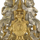 AN IMPERIAL NAPOLEON III ORMOLU, SILVERED AND MARBLE GUERIDON - photo 4