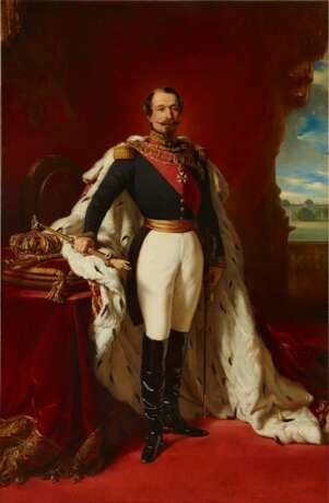 AN IMPERIAL NAPOLEON III ORMOLU, SILVERED AND MARBLE GUERIDON - photo 10