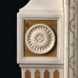 A GEORGE III STATUARY AND SIENA MARBLE AND AGATE CHIMNEYPIECE - photo 4