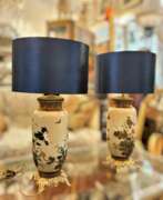 Product catalog. Pair of Japanese Large cloisonn&eacute; enamel Lamps , 19th Century