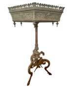 Overview. 19th Century Large Hexagonal Bronze Jardiniere in the Style of Victor Paillard