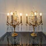 Luxurious pair of table lamps Хрусталь Victorian Style Late 19th century г. - фото 4