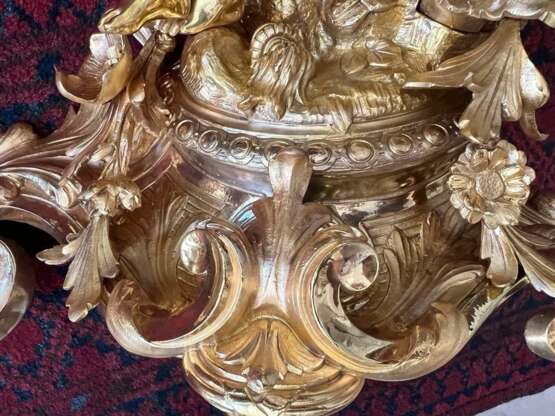 Pair Of Napoleon III Period Gilt Bronze Putti Andirons 19th century Бронза Napoleon III 19th century г. - фото 12