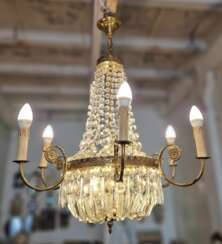 Luxurious chandelier. France.1960s