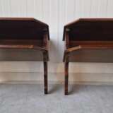 A pair of wall consoles Naturholz Design of 70’s Mid-20th century - Foto 4
