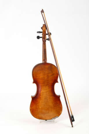 4/4-Violine im Klotz-Stil mit braunem L - Foto 4