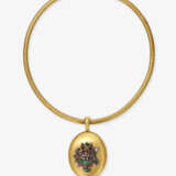 A locket with necklace. England, late 19th century. Locket probably Russia, W&E MIMPRISS - photo 3