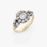 A ring with diamonds. Probably France, circa 1880 - photo 1