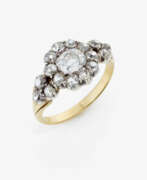 Ringe. Ring mit Diamanten. Wohl Frankreich, um 1880