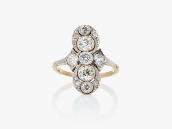 A ring with old-European-cut diamonds. Germany, circa 1915 - photo 2
