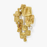 A parure consisting of a necklace, bracelet, brooch, pair of drop earrings, and a wristwatch. Switzerland and Germany, 1970s, necklace and wristwatch: OMEGA - photo 5