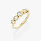 An eternity ring decorated with brilliant-cut diamonds. Germany, 2000s. - photo 1