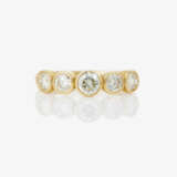 An eternity ring decorated with brilliant-cut diamonds. Germany, 2000s. - photo 2