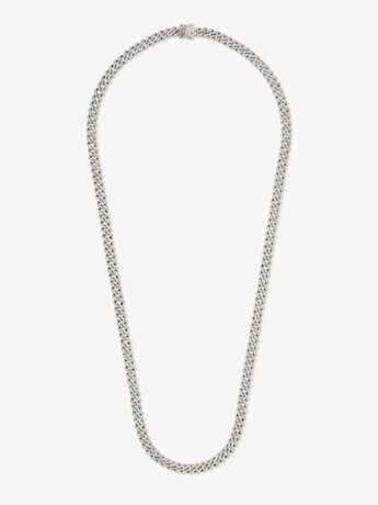 A Sautoir link chain richly decorated with octagonal-cut diamonds. Only Jewels, Belgium, 2020s - photo 2