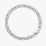 A classic link bracelet decorated with brilliant-cut diamonds. Germany, 2020s - photo 1
