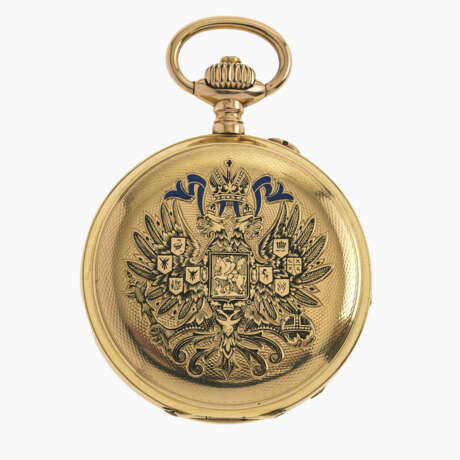 A hunter-case pocket watch. Saint Petersburg, circa 1890, PAVEL BURE - photo 1