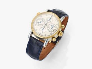 A Chronoswiss Rattrapante C.732 with gold bezel. Chronoswiss Chronoswiss, C.732