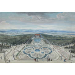 Maximilian von (de) Geer, zugeschrieben. Nymphenburg - Views of the Pagoda Castle and Badenburg Castle