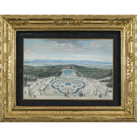 Maximilian von (de) Geer, zugeschrieben. Nymphenburg - Views of the Pagoda Castle and Badenburg Castle - photo 3