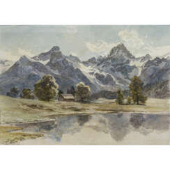 Edward Harrison Compton. Mountain landscape