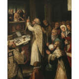 Flämisch (?) 1st third of the 16th century. Mass of Saint Gregory - photo 1