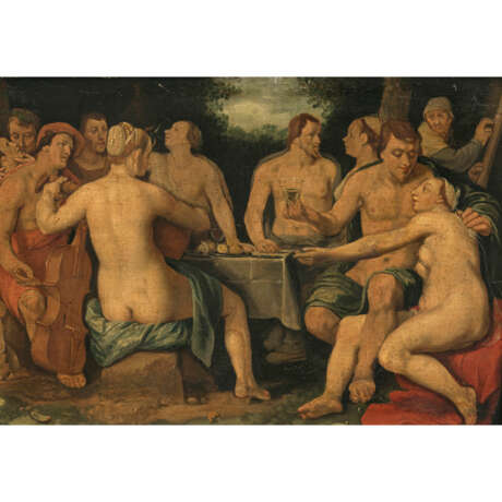 Cornelis Cornelisz. van Haarlem, Nachfolge. Allegory of Intemperance - photo 1