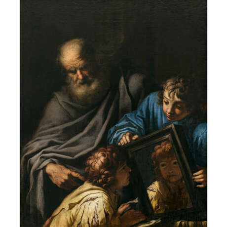 Francesco Ruschi, zugeschrieben. Socrates and two students - photo 1