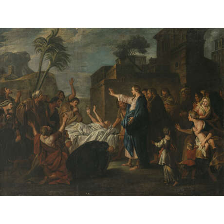 Frankreich (?) 18th century. Raising of the son of the widow of Nain - photo 1