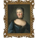 Deutsch (?) 18th century. Portrait of a lady in a blue dress - photo 2