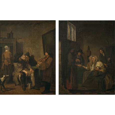 Jan Josef Horemans oder Jan Josef Horemans d. J., 1714 Antwerpen - 1792. Rural interiors - photo 1