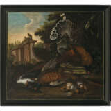 Jakob Samuel Beck. Jagdstillleben mit Fasanen, Rebhühnern und Ente in einer Parklandschaft - Foto 2