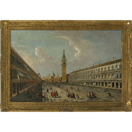 Italien (Michele Marieschi, 1710 Venedig - 1744 ebenda, Nachfolge) 18th century. Venice - Piazza San Marco - photo 2