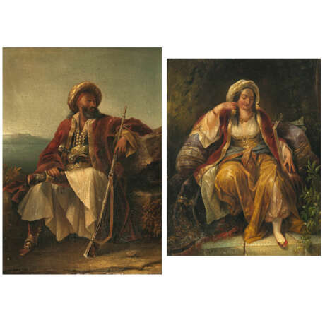 Joseph Petzl. Greek couple - photo 1