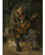 Гуго Кауфман. Hugo Kauffmann. Innkeeper with guitar