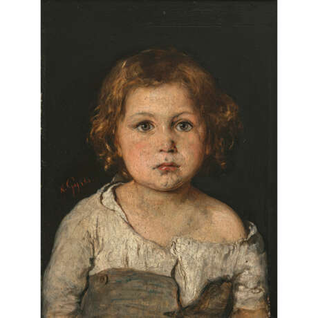 Nikolaus Gysis. Portrait of a girl - photo 1