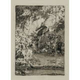 Alexander Rothaug. Nymphs and knights at a waterfall - photo 1