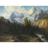 Dániel Somogyi. Swiss mountain landscape with Eiger and Mönch - photo 1